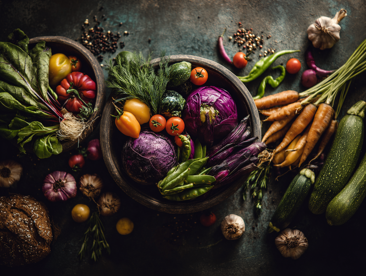 Familie petrecând timp la masă cu mâncare sănătoasă